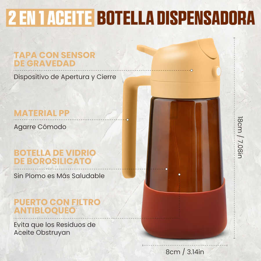 Aceitera naranja antigoteo 2