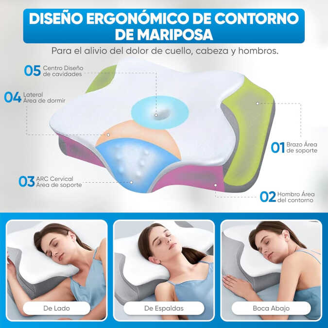 Almohada viscoelastica 5