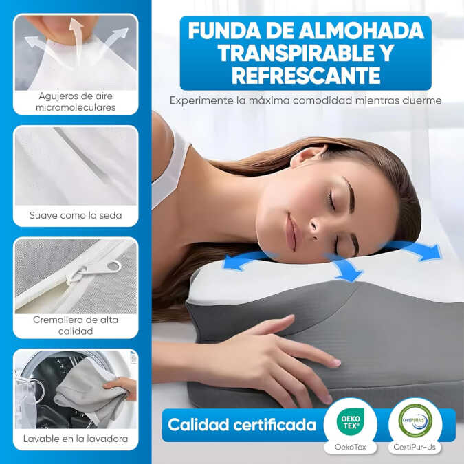 Almohada viscoelastica 7