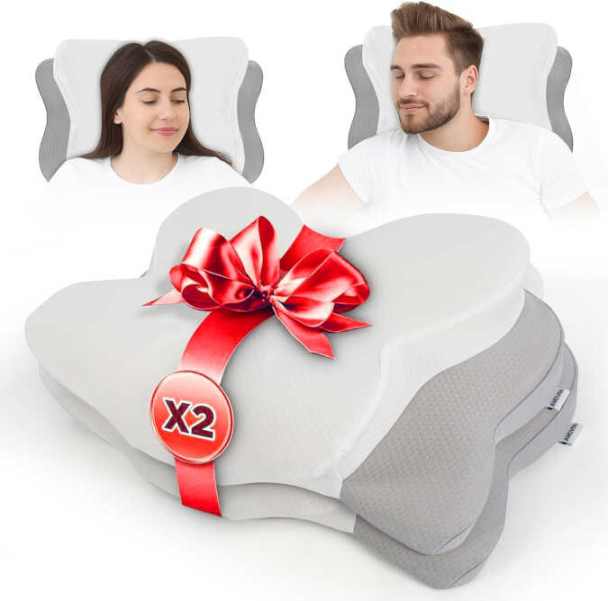 Almohadas viscoelasticas pack de 2 5